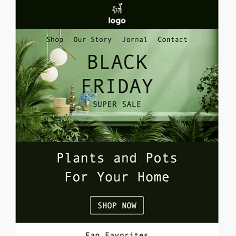 Black Friday Sale Plant Store